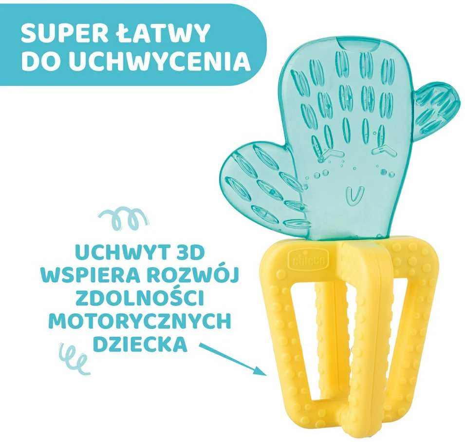 „Chicco Refreshing Cactus“ kramtukas 4M+