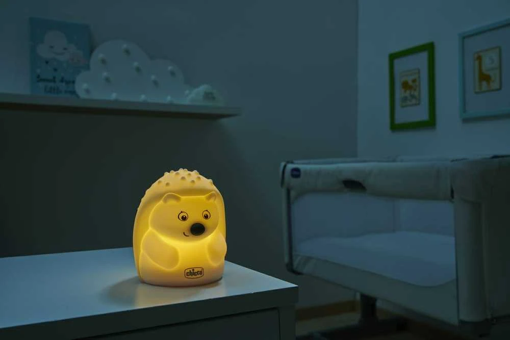 Chicco Minkšta naktinė lempa ežiukas 0m+