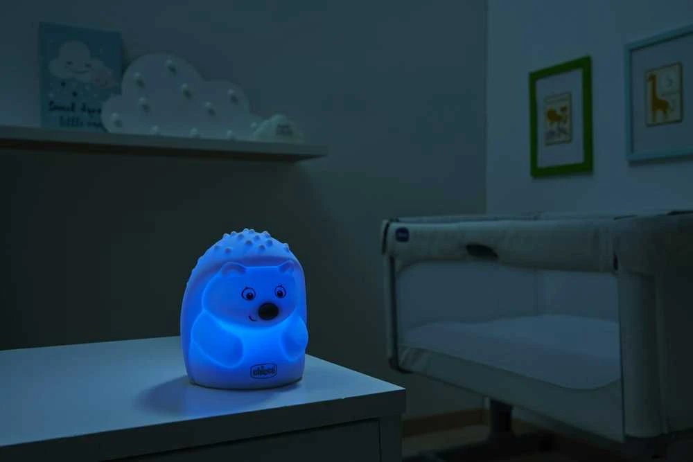 Chicco Minkšta naktinė lempa ežiukas 0m+
