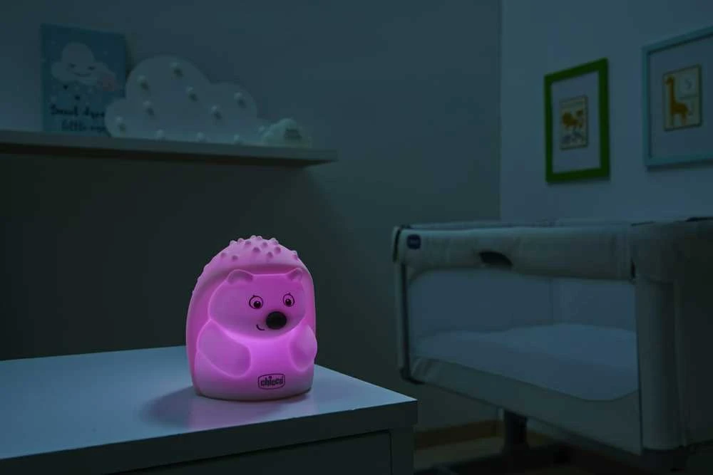 Chicco Minkšta naktinė lempa ežiukas 0m+