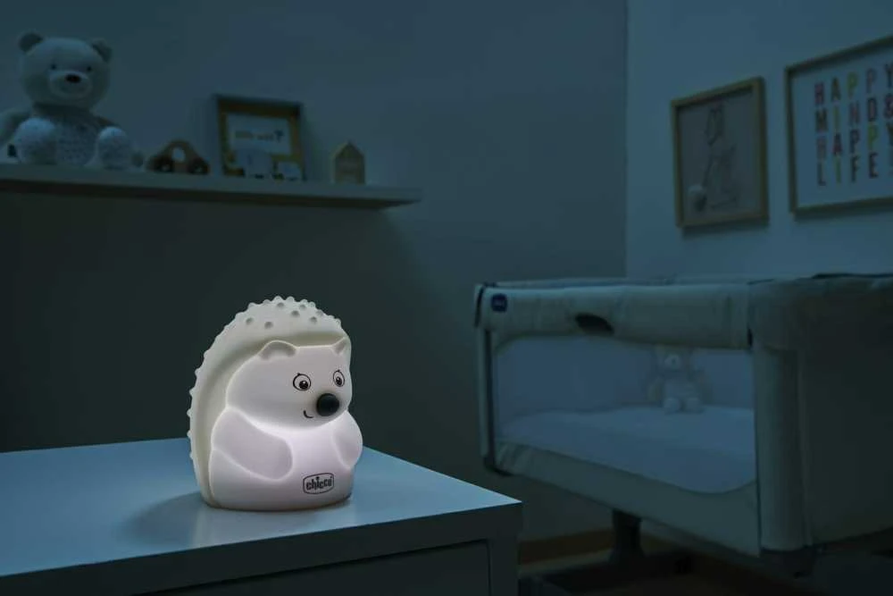 Chicco Minkšta naktinė lempa ežiukas 0m+