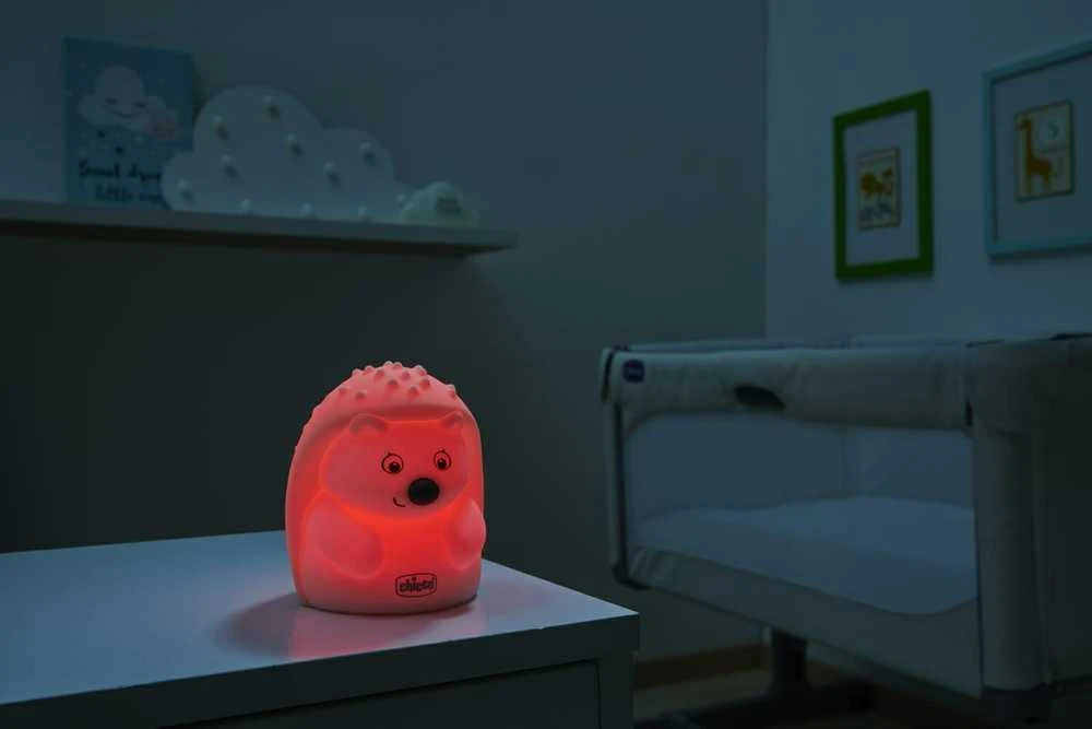 Chicco Minkšta naktinė lempa ežiukas 0m+