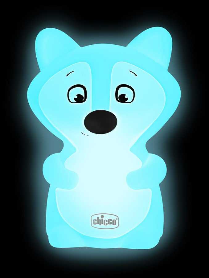"Chicco" įkraunama naktinė lemputė "Fox