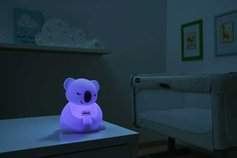 Chicco Minkšta naktinė lempa meškiukas 0m+