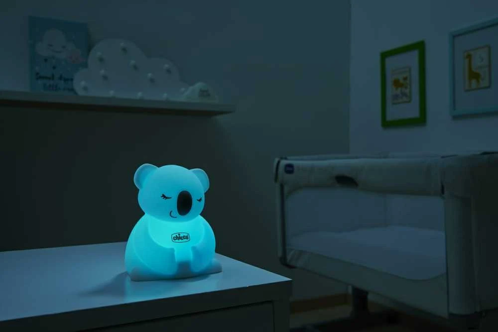Chicco Minkšta naktinė lempa meškiukas 0m+