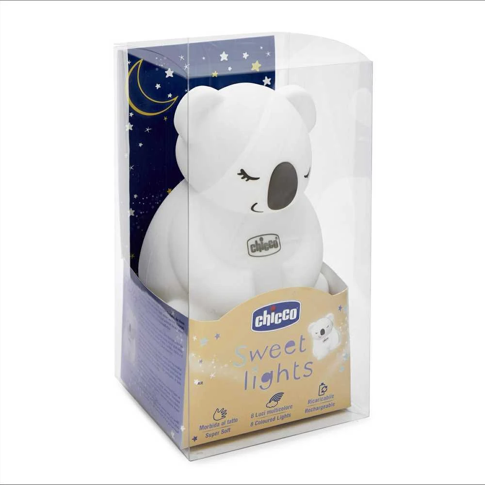 Chicco Minkšta naktinė lempa meškiukas 0m+