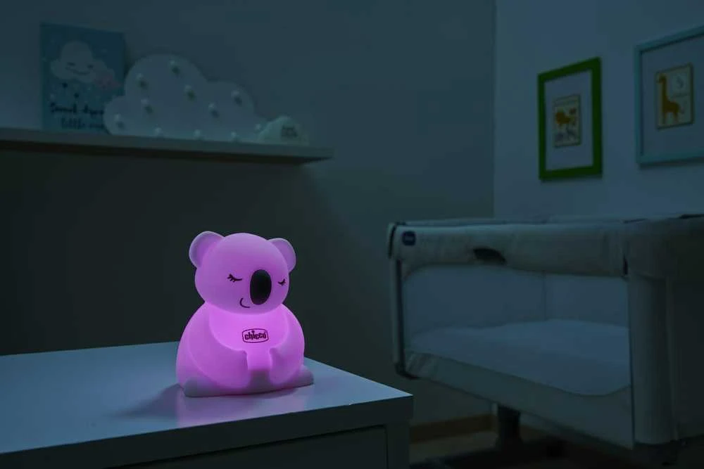 Chicco Minkšta naktinė lempa meškiukas 0m+