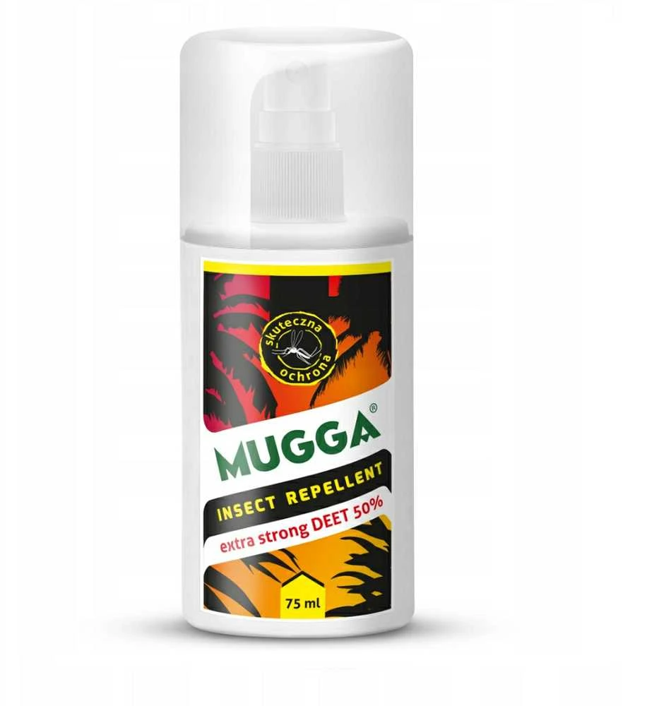 Uodų repelentas Mugga Extra Strong 50% DEET 75ml