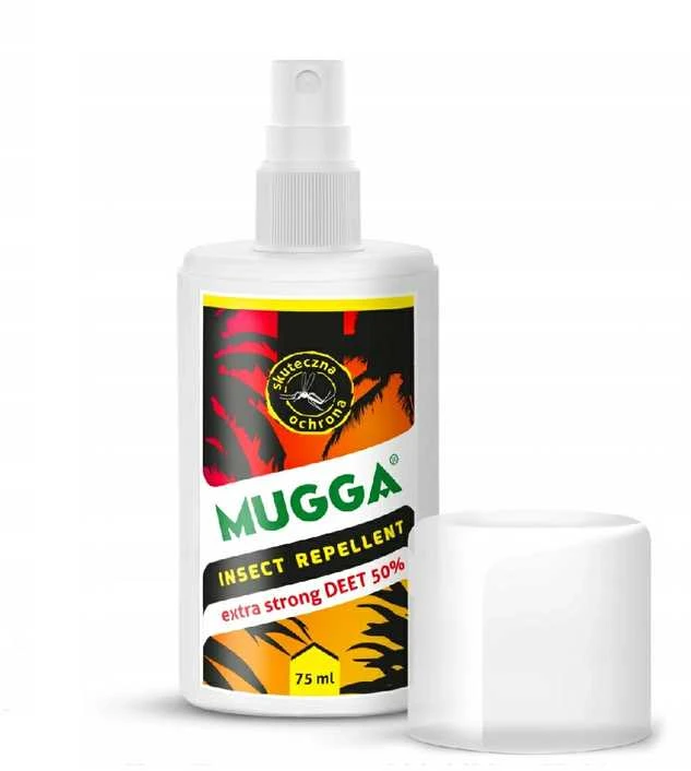Uodų repelentas Mugga Extra Strong 50% DEET 75ml