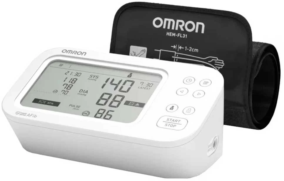 Omron HEM-7380-E kraujospūdžio matuoklis, žasto, automatinis, 2 naudotojai