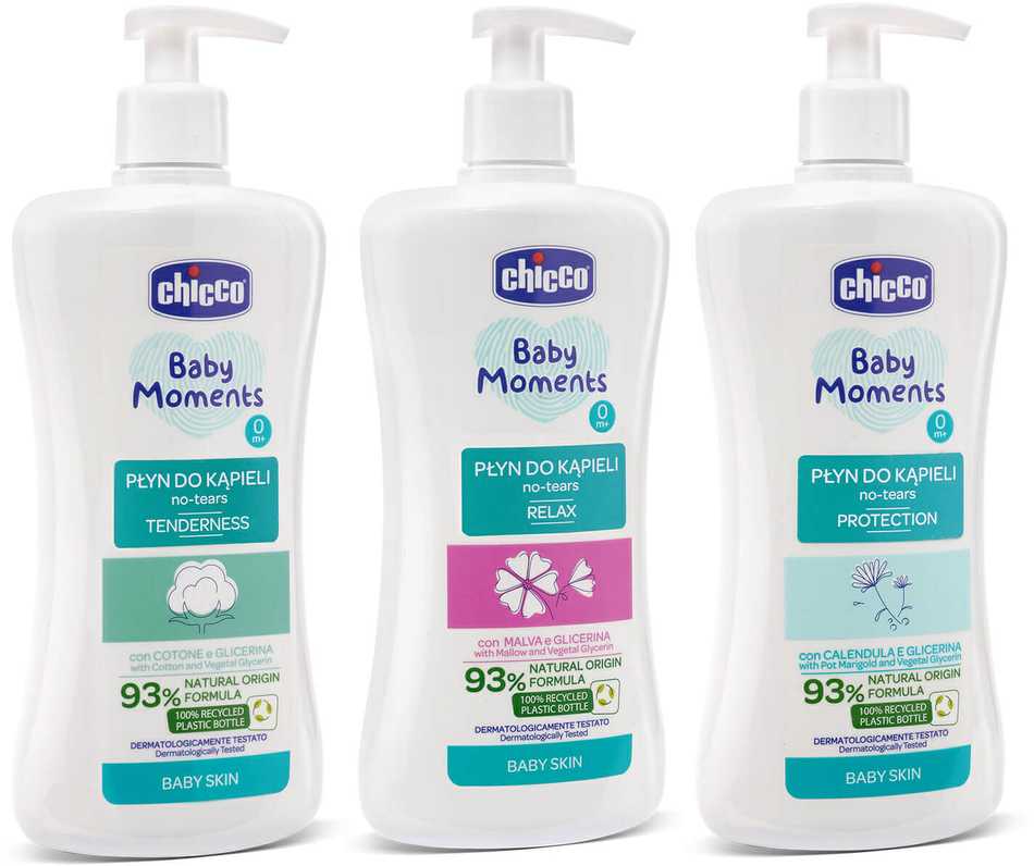 CHICCO 00010580000000 apsaugos burbulinė vonia 500ml 0m+