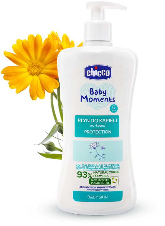CHICCO 00010580000000 apsaugos burbulinė vonia 500ml 0m+