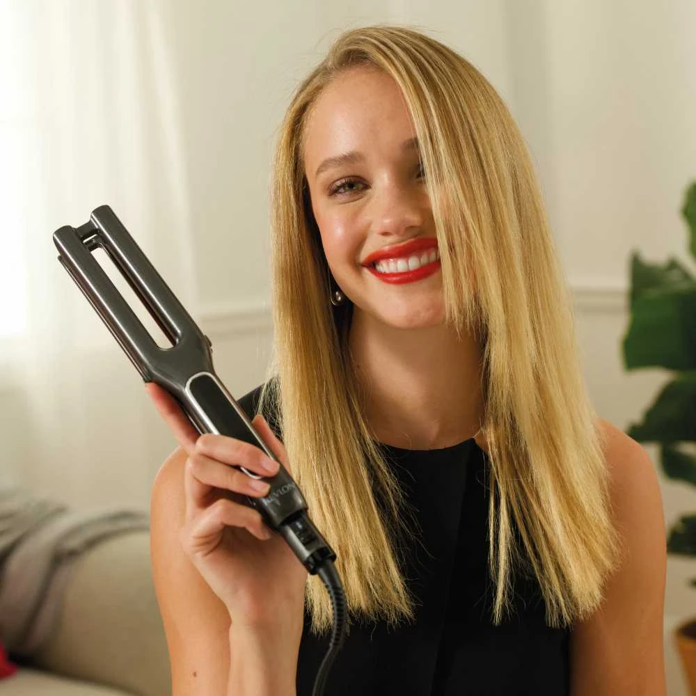 Revlon Straightening Iron Double Straight juodas Juodas (RVST2204E)