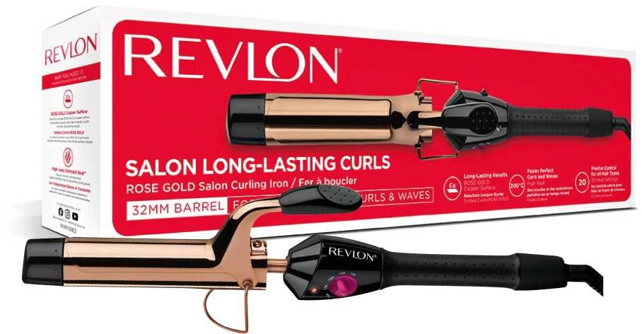 Revlon - Pro Collection Rose Gold garbanojimo geležis 32 mm