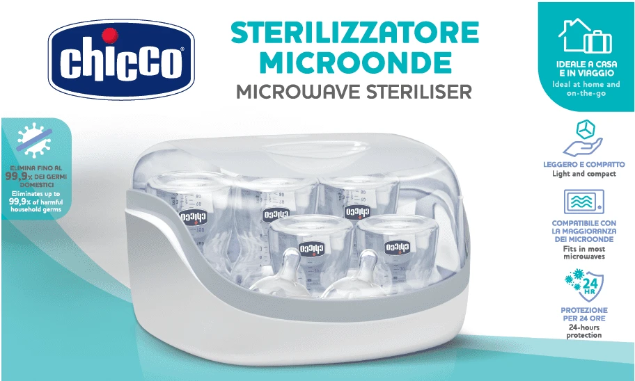 "Chicco" mikrobangų krosnelės sterilizatorius 1vnt