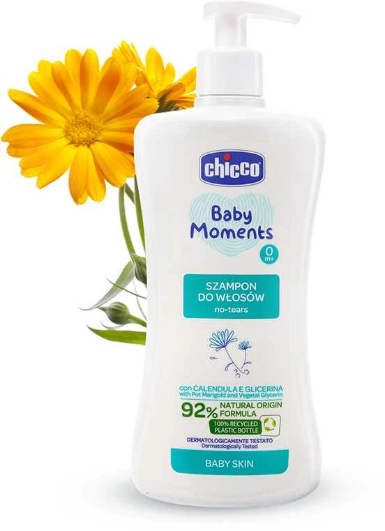 Chicco CHICCO-10585-BM PLAUKŲ ŠAMPŪNAS 500ML 0M +