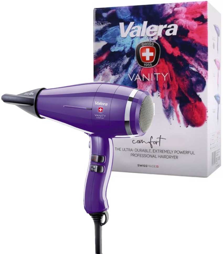 Plaukų džiovintuvas Valera Vanity Comfort Pretty violetinė