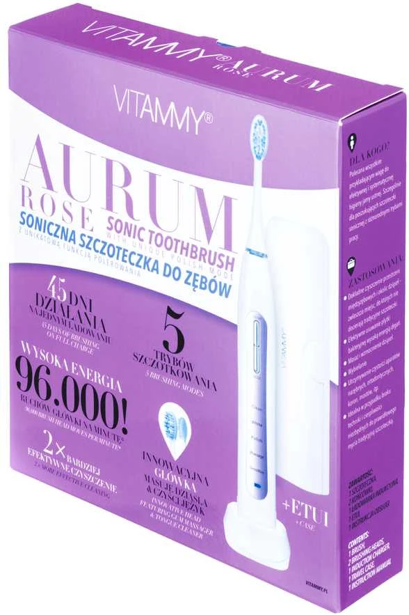 Dantų šepetėlis Vitammy Aurum Rose