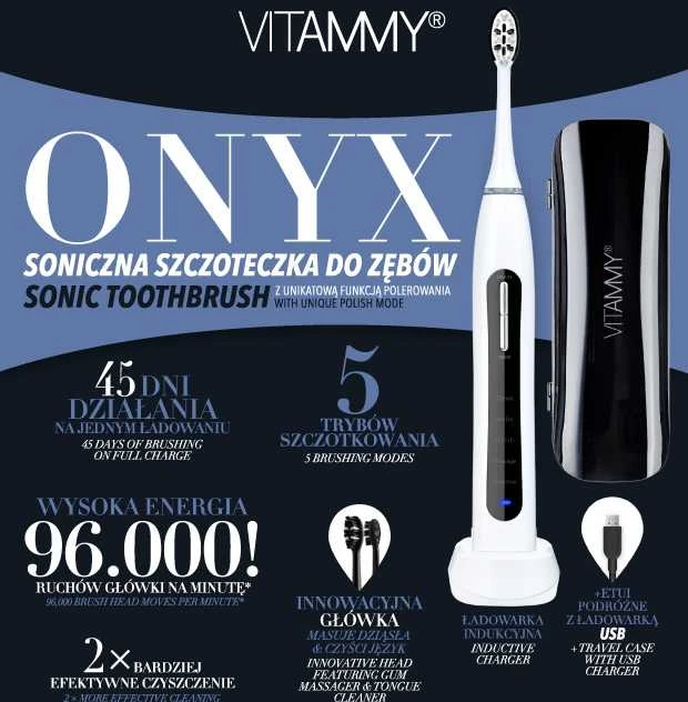 Vitammy Onyx šepetėlio rinkinio pristatymas