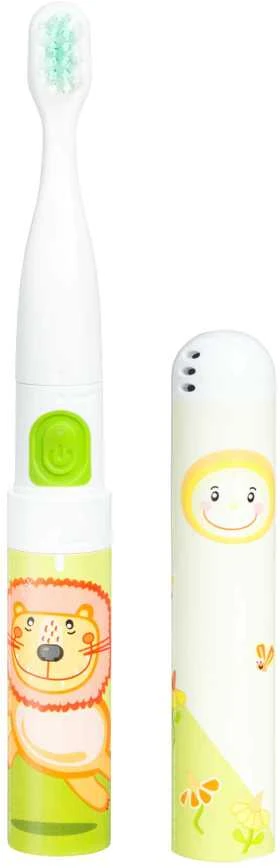 Dantų šepetėlis elektrinis Vitammy Šypsokis Lion Žalias