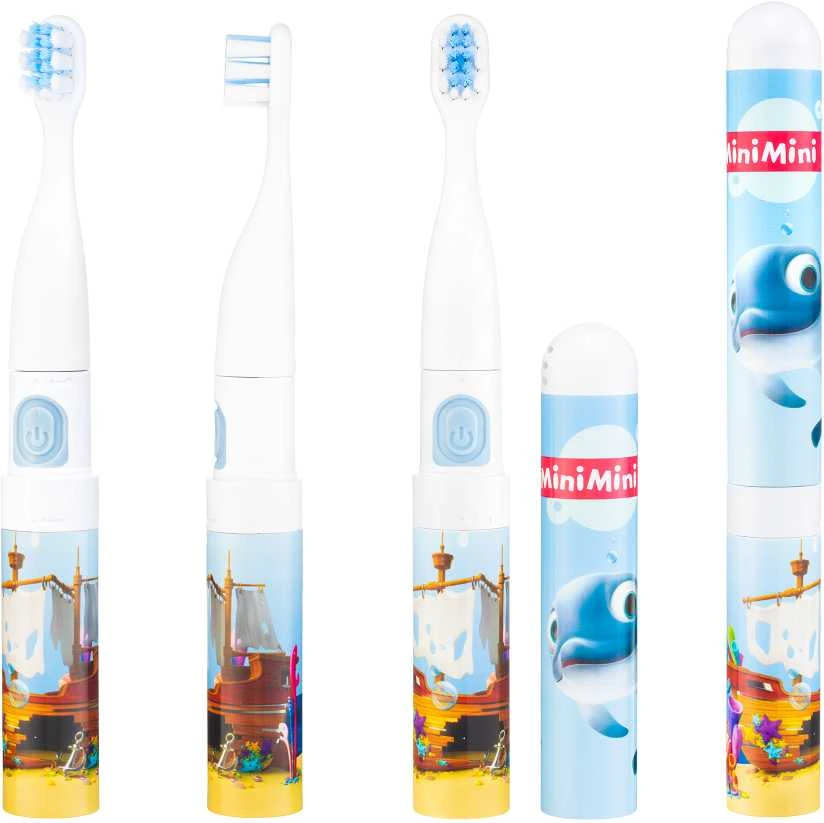Vitammy vaikų elektrinis šepetėlis su dangteliais