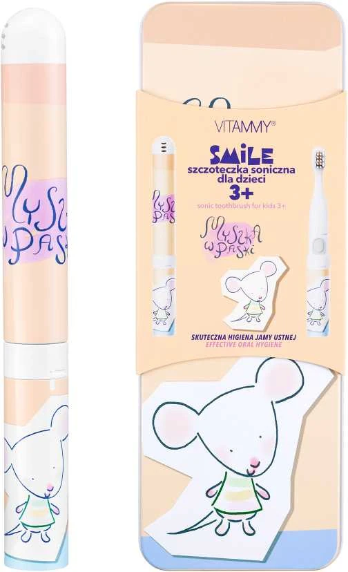 Vitammy Smile MiniMini pelytės motyvo šepetėlis su dėžute