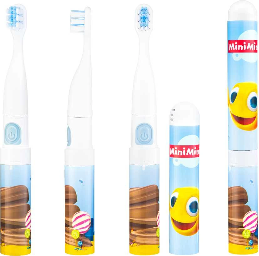 Vitammy MiniMini dantų šepetėlis su apsaugine žuvies kapsule