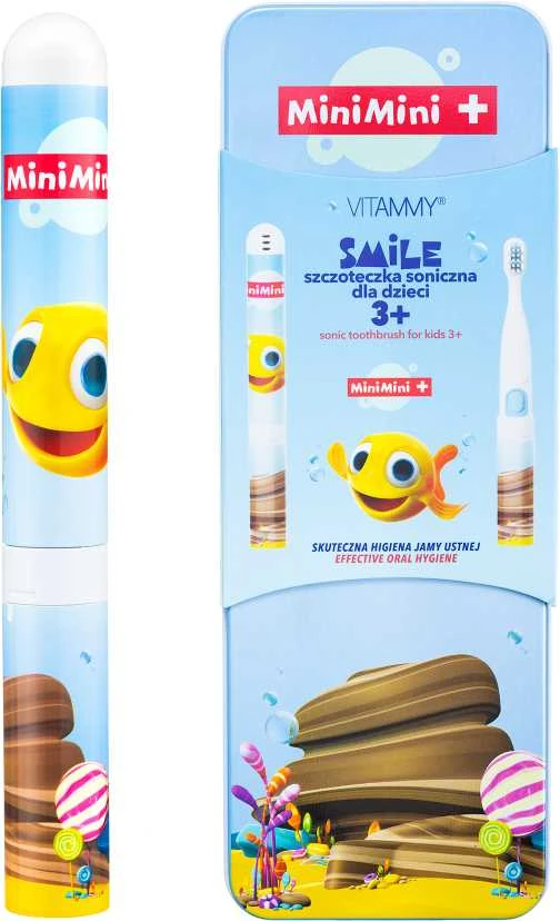 Vitammy MiniMini vaikiškas šepetėlis su dėžute