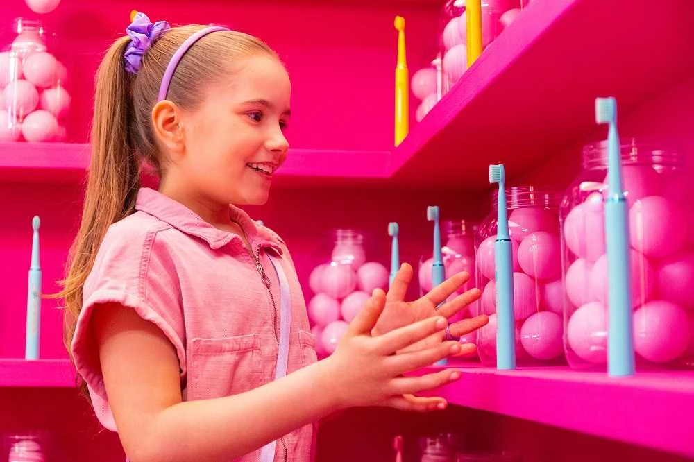 Dantų šepetėlis Šepetėlis Vitammy Splash Violetinė