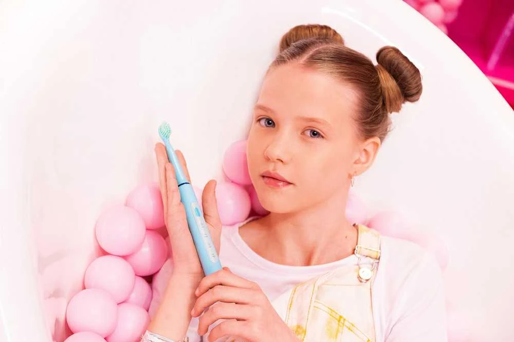 Dantų šepetėlis Šepetėlis Vitammy Splash Violetinė