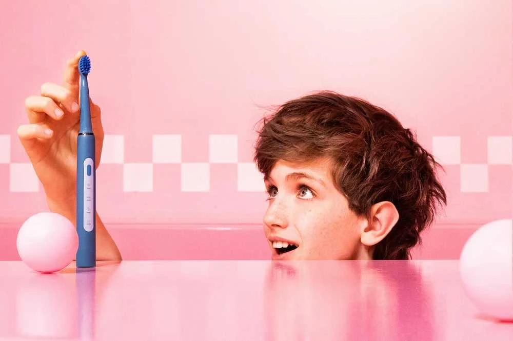 Dantų šepetėlis Vitammy Splash, geltona