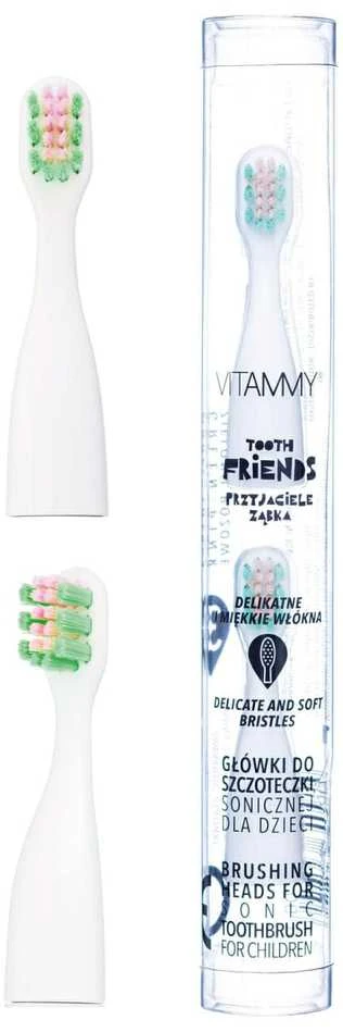 Vitammy vaikų šepetėlio galvutės pakuotėje