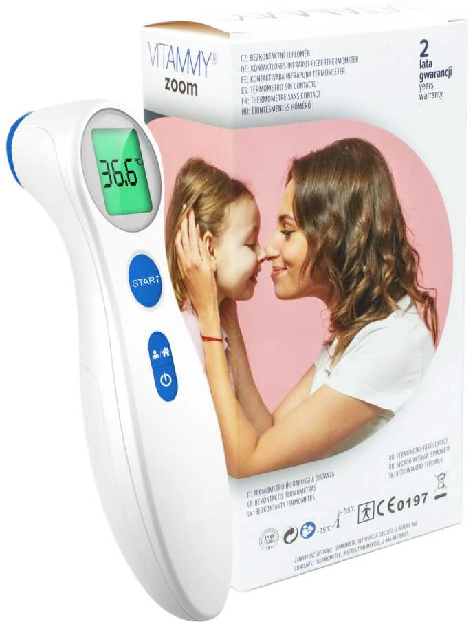 Bekontaktis termometras Vitammy Zoom