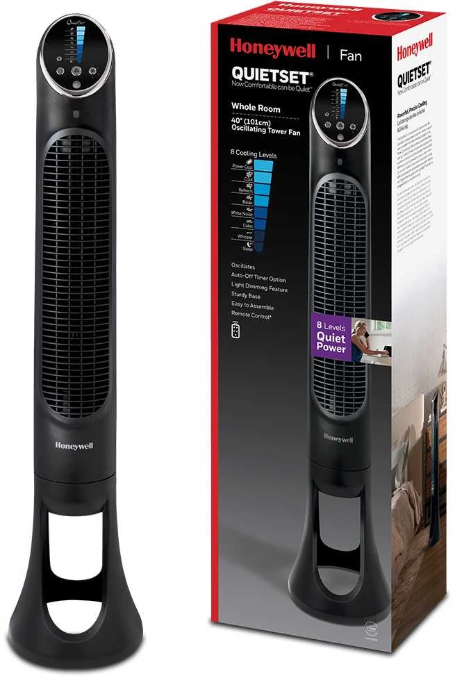 Tylus ir galingas ventiliatorius Honeywell HYF290E4