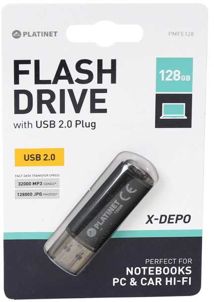 Atmintinė Platinet 128GB USB 2.0