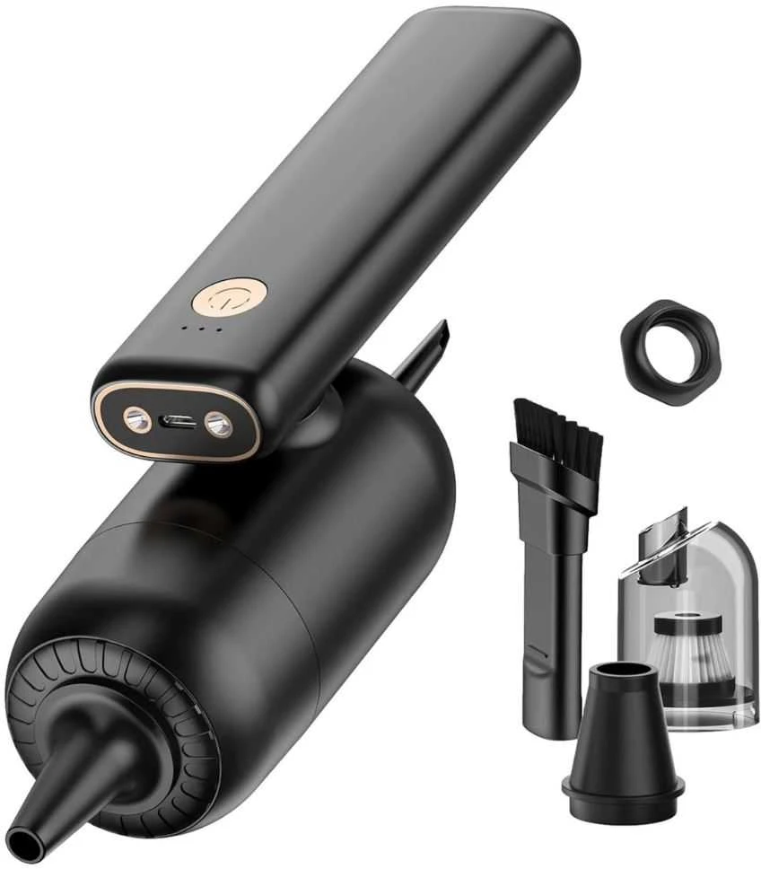 Ręczny Automobilinis dulkių siurblys 2in1 (LED blower) RC-K-644