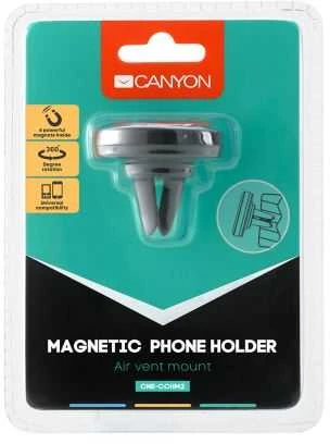 CANYON automobilinis laikiklis CH-2 Vent Magnetic Juodas
