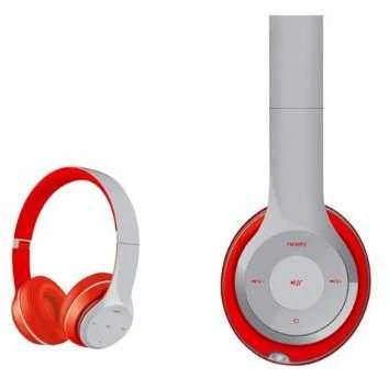 Ausinės Omega Belaidė laisvų rankų įranga FREESTYLE FH0915 Bluetooth 4.2 raudonos-pilkos spalvos