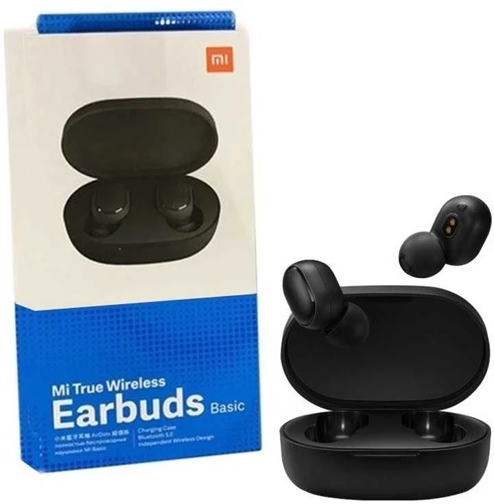 Xiaomi Redmi Earbuds Basic 2 TWS ausinės bluetooth 5.0, Juodos