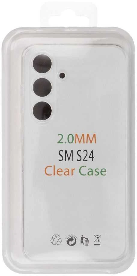 Oem Dėklas Clear 2mm Samsung S916 S23 Plus skaidrus