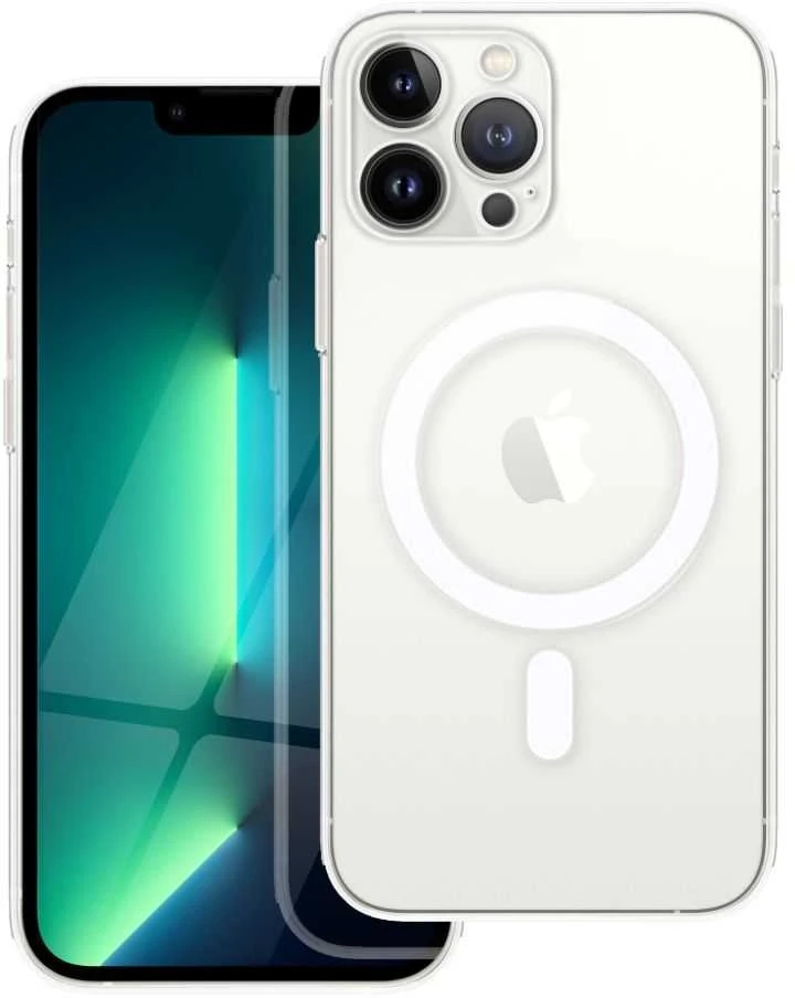 MyScreen Dėklas Clear Mag Cover (MagSafe) skirtas iPhone 15 Plus skaidrus