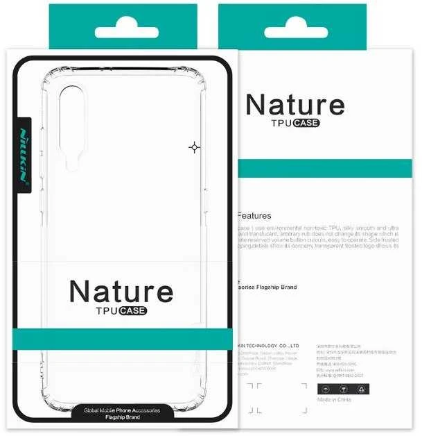 Dėklas Nillkin Nature TPU Ultra Slim skirtas iPhone 12 Mini skaidrus