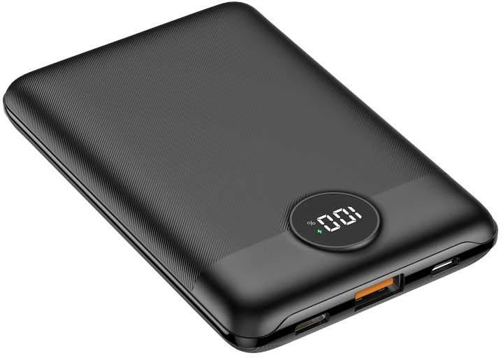 Išorinė baterija POWER BANK VEGER S11 10000mAh (Type-C; MicroUSB; 22.5W) juoda