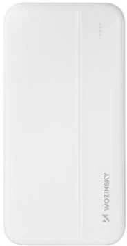 Wozinsky powerbank Li-Po 10000mAh 2 x USB baltos spalvos (WPBWE1)