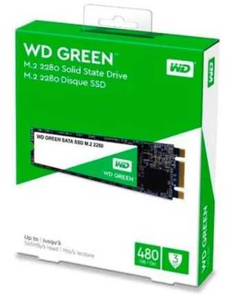 SanDisk WD Žalias SSD 480GB SATA III 6Gb/s M.2 2280