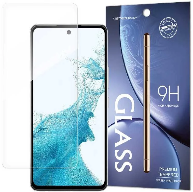 Hurtel LCD apsauginis stikliukas "9H" Samsung A525 A52/A526 A52 5G/A528 A52s 5G be įpakavimo