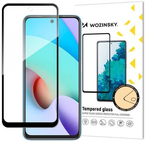 LCD apsauginis stikliukas Wozinsky 5D pritaikytas dėklui Samsung G990 S21 FE 5G juodas