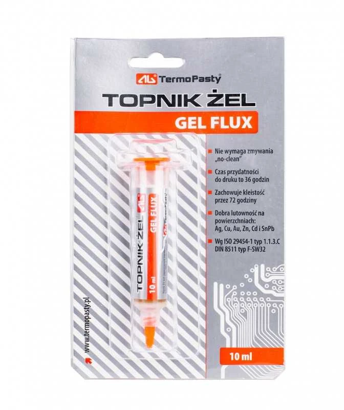 Ag Termopasty GEL FLUX Fliusas preciziniam litavimui 10ml