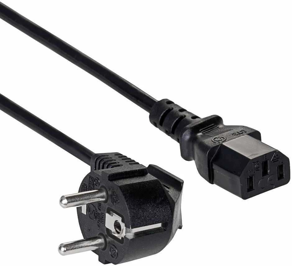 Nešiojamojo kompiuterio maitinimo laidas Akyga AK-PC-01A CCA CEE 7/7 / IEC C13 1.5m