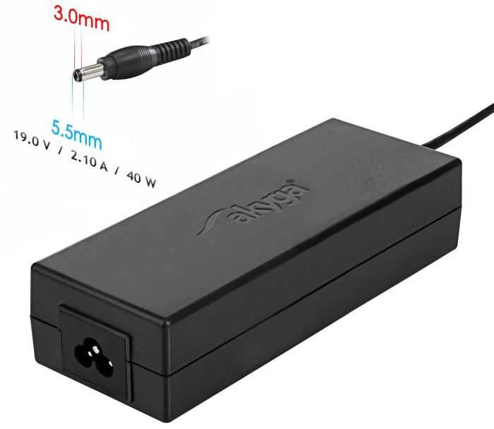 Akyga Nešiojamojo kompiuterio maitinimo šaltinis AK-ND-56 19V/6.32A 120W 5.5x3.0 mm SAMSUNG